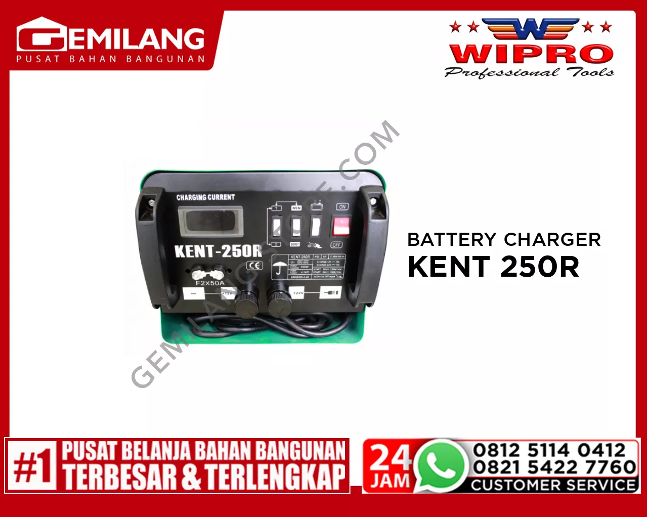 WIPRO BATTERY CHARGER KENT 250R